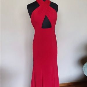 Beautiful red gown